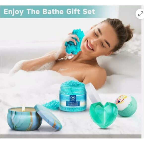 Luxurious 6-in-1 Spa Gift Basket for Women – Giftset for anyone who loves Spa's - Picture 6 of 11